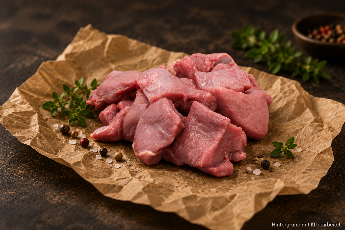 Rehwild - Gulasch